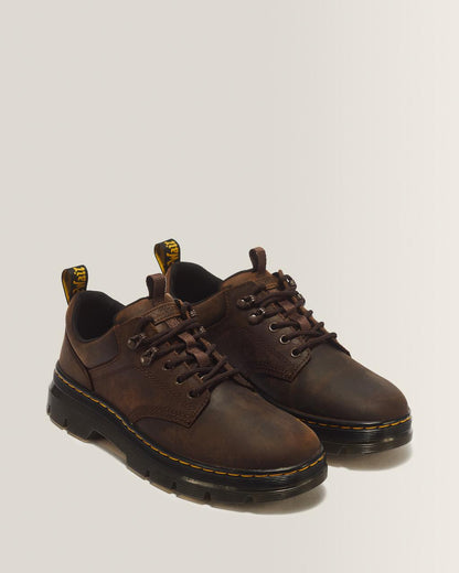 Reeder Crazy Horse Leather Utility Shoes - Dark Brown — Crazy Horse - image 5
