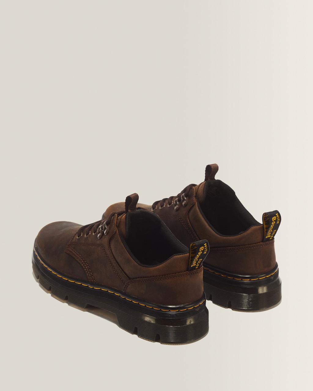 Reeder Crazy Horse Leather Utility Shoes - Dark Brown — Crazy Horse - image 6