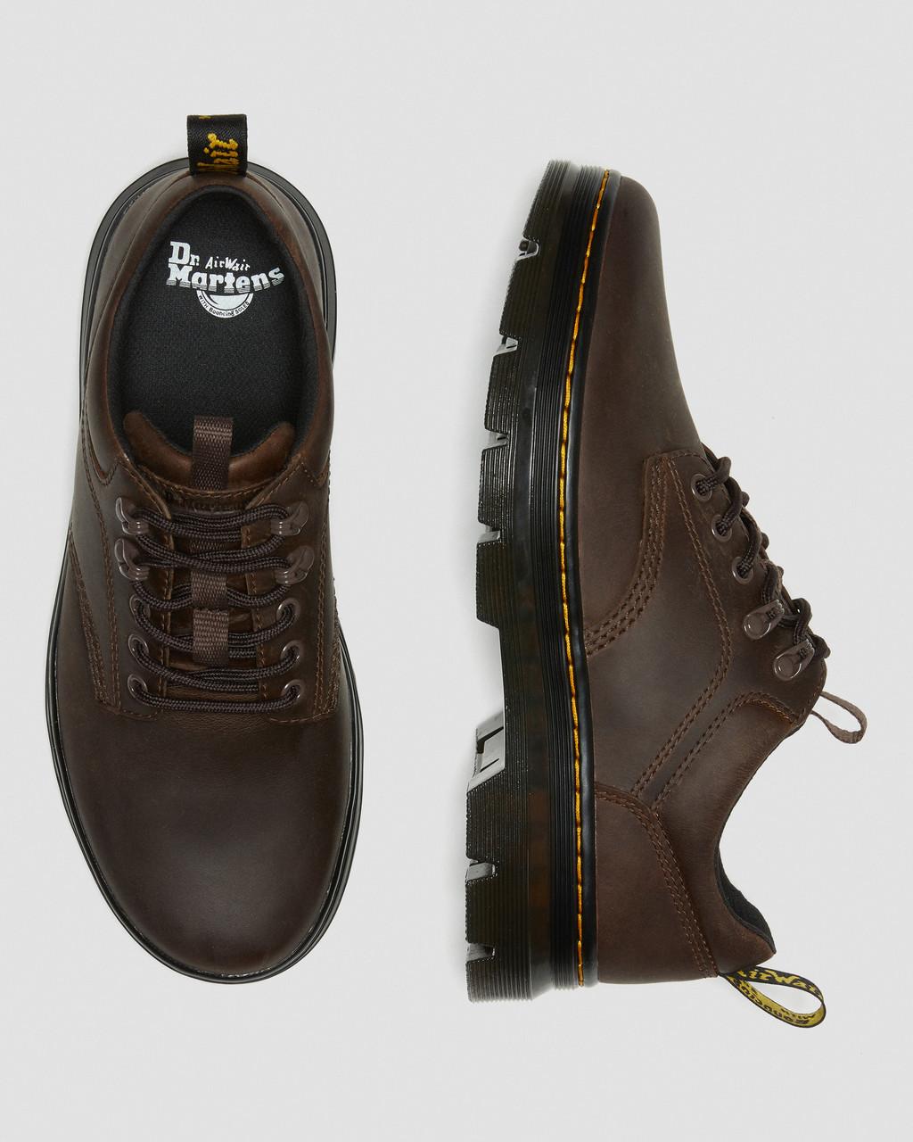 Reeder Crazy Horse Leather Utility Shoes - Dark Brown — Crazy Horse - image 9