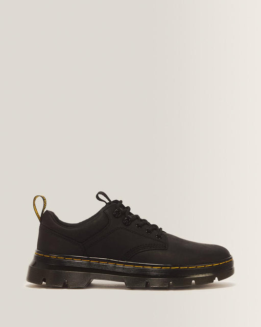 Reeder Wyoming Leather Utility Shoes - Black — Wyoming