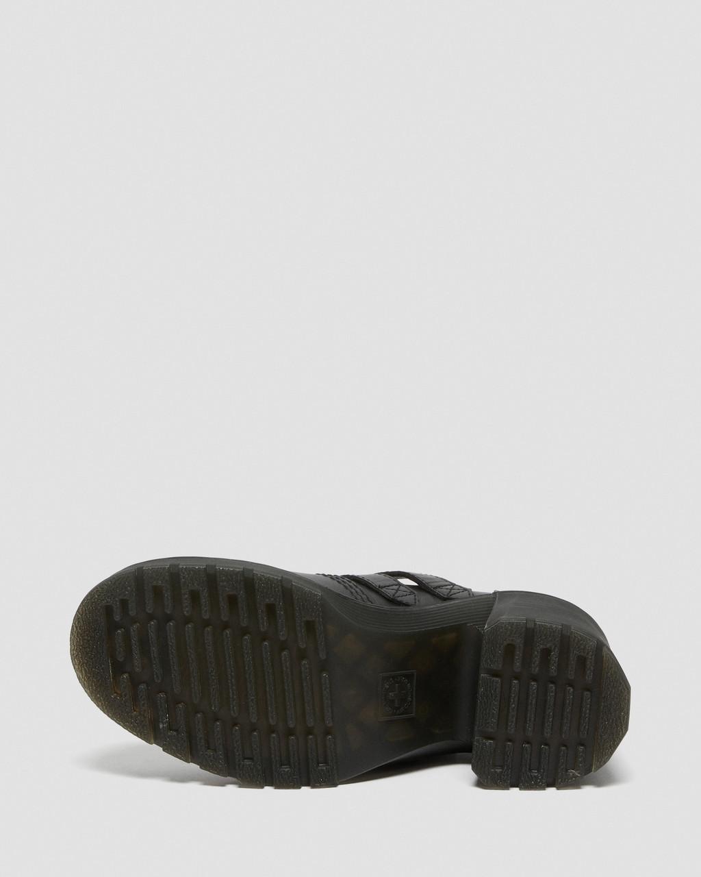 Eviee Sendal Leather Heeled Shoes - Black — Sendal - image 10