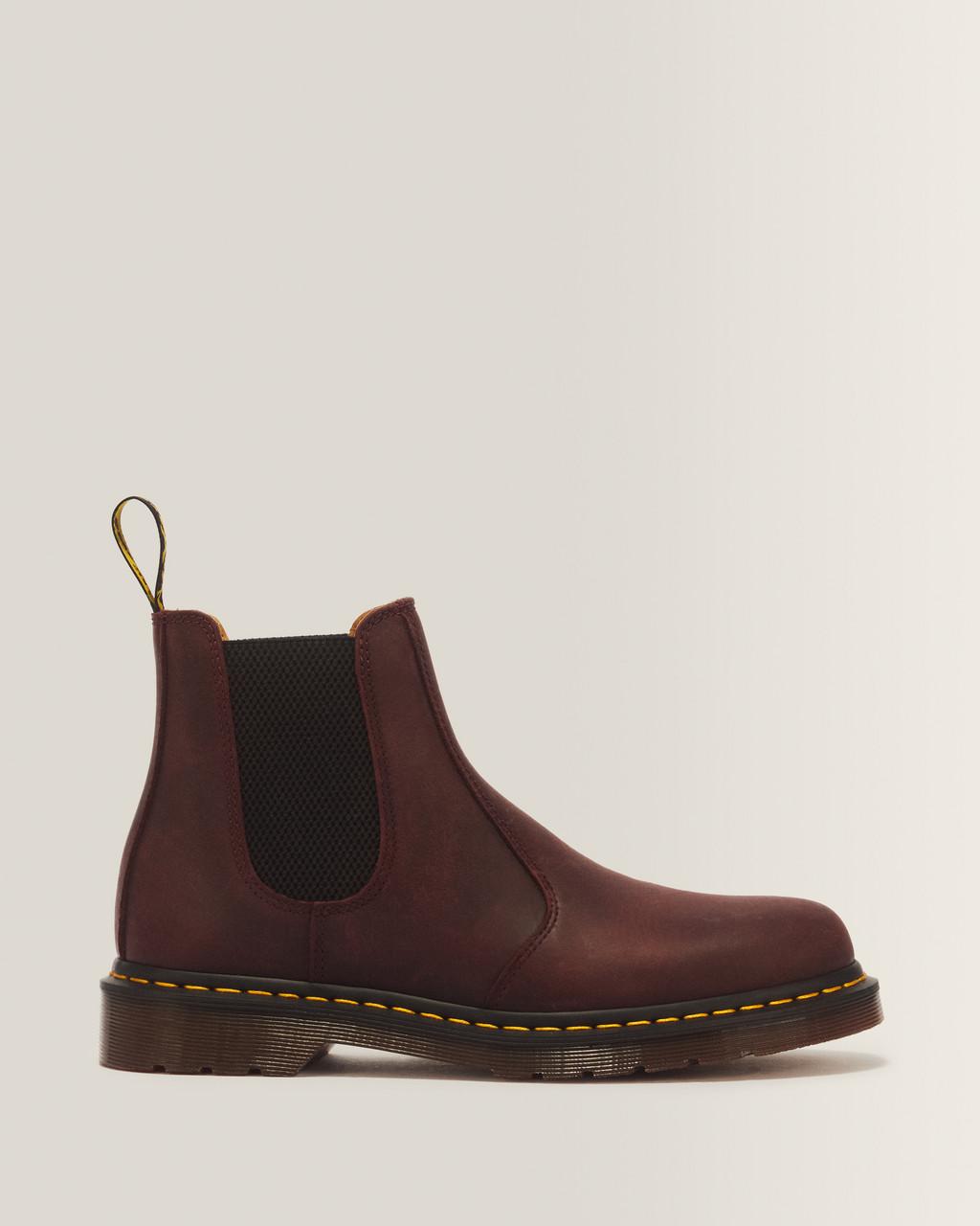 2976 YS Crazy Horse Chelsea Boots - Cherry Red — Crazy Horse