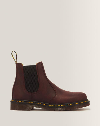 2976 YS Crazy Horse Chelsea Boots - Cherry Red — Crazy Horse