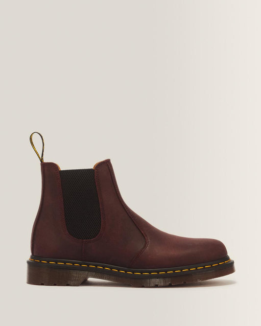 2976 YS Crazy Horse Chelsea Boots - Cherry Red — Crazy Horse