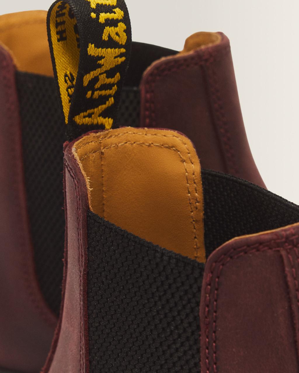 2976 YS Crazy Horse Chelsea Boots - Cherry Red — Crazy Horse - image 3