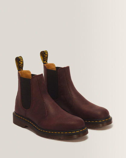 2976 YS Crazy Horse Chelsea Boots - Cherry Red — Crazy Horse - image 5