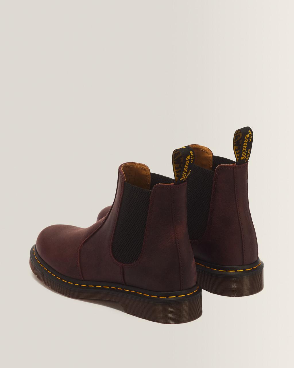 2976 YS Crazy Horse Chelsea Boots - Cherry Red — Crazy Horse - image 6