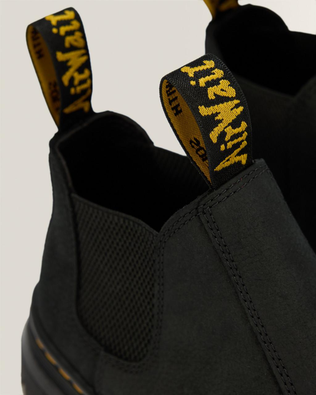 Hardie II Leather Chelsea Work Boots - Black — Pit Quarter - image 3