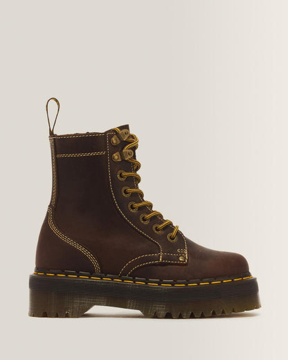 Jadon Boot Arc Crazy Horse Platforms - Brown — Crazy Horse