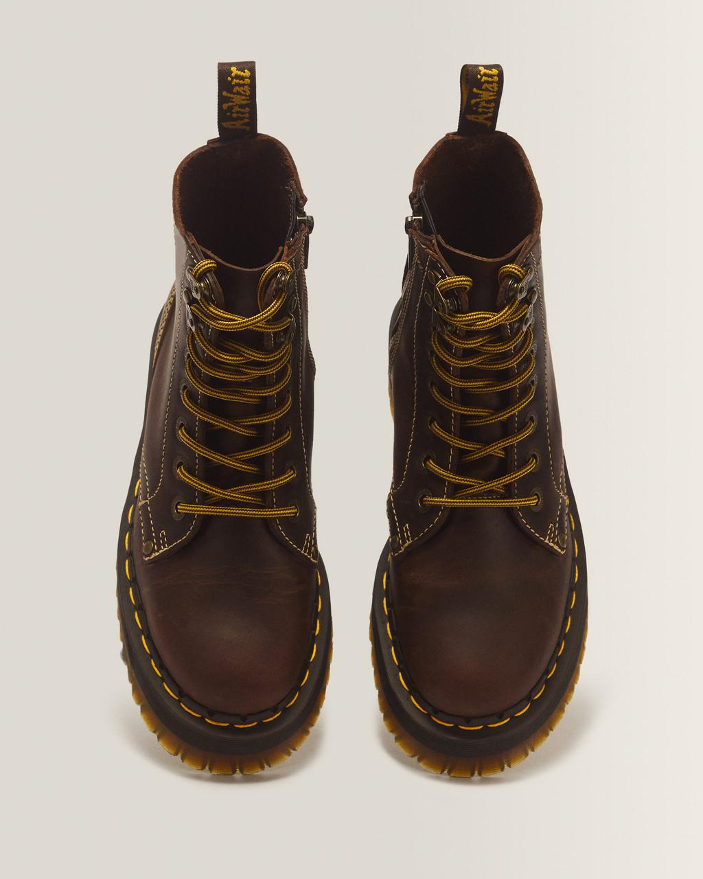 Jadon Boot Arc Crazy Horse Platforms - Brown — Crazy Horse - image 4