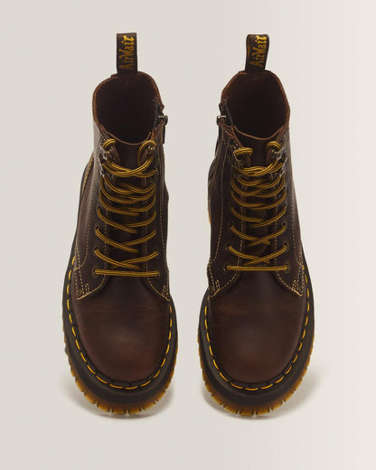Jadon Boot Arc Crazy Horse Platforms - Brown — Crazy Horse - image 4