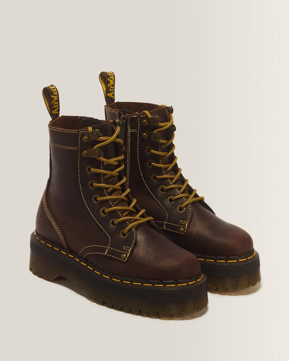 Jadon Boot Arc Crazy Horse Platforms - Brown — Crazy Horse - image 5