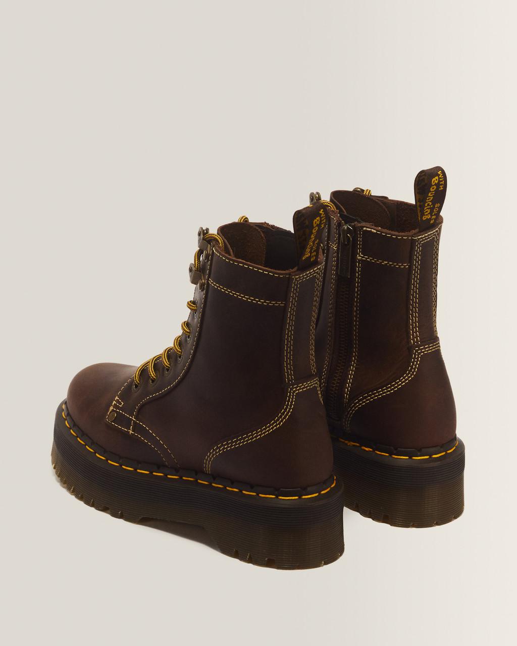 Jadon Boot Arc Crazy Horse Platforms - Brown — Crazy Horse - image 6