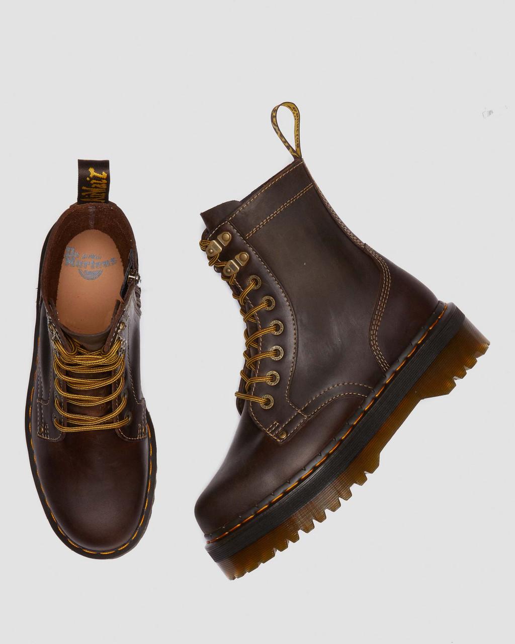 Jadon Boot Arc Crazy Horse Platforms - Brown — Crazy Horse - image 10