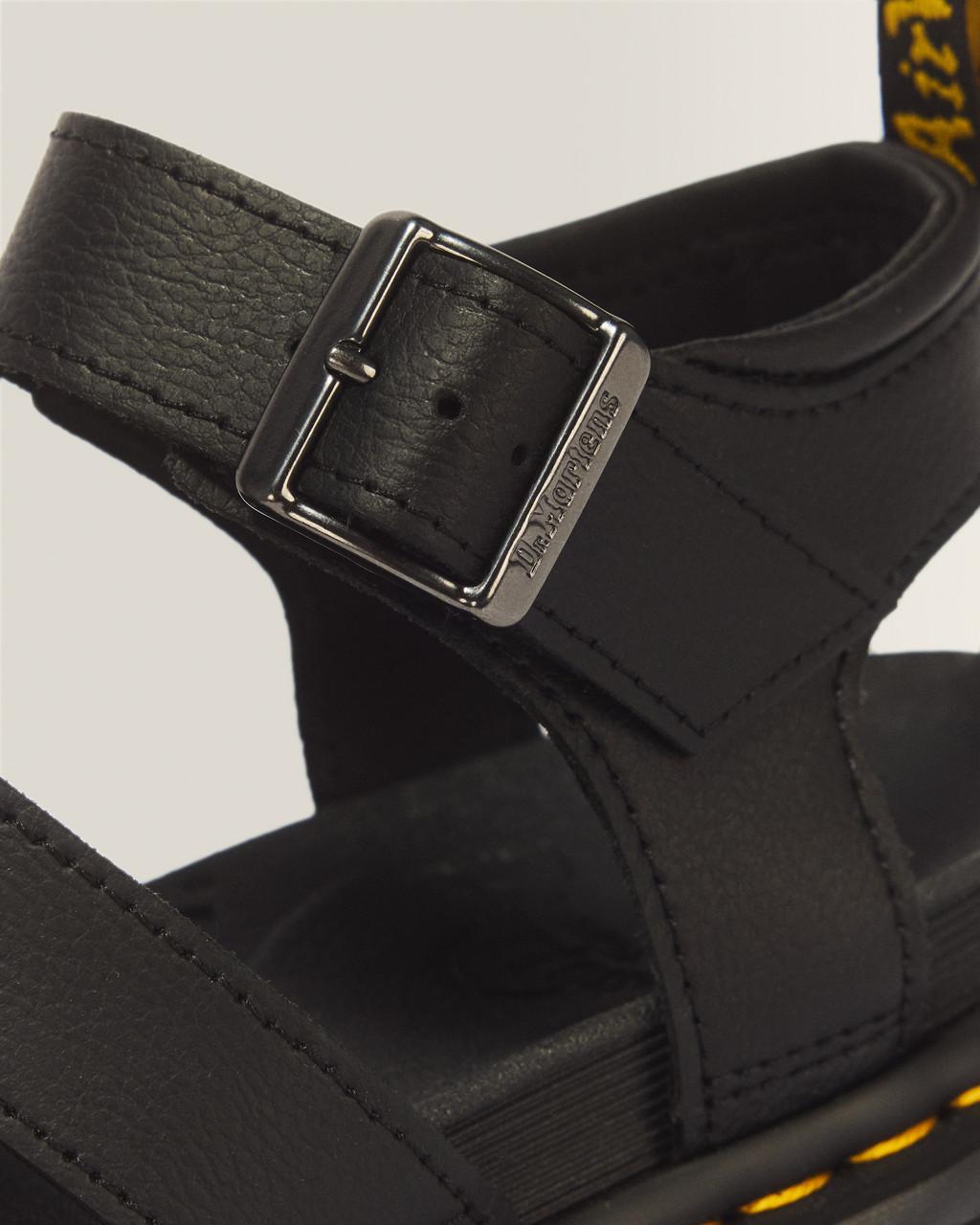 Blaire Athena leather strap sandals - BLACK — Athena - image 3