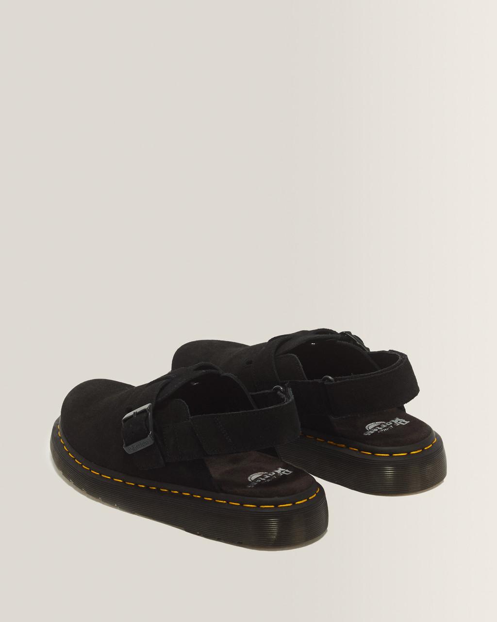Jorge II Suede Slingback Mules - Black — E.H.Suede - image 6