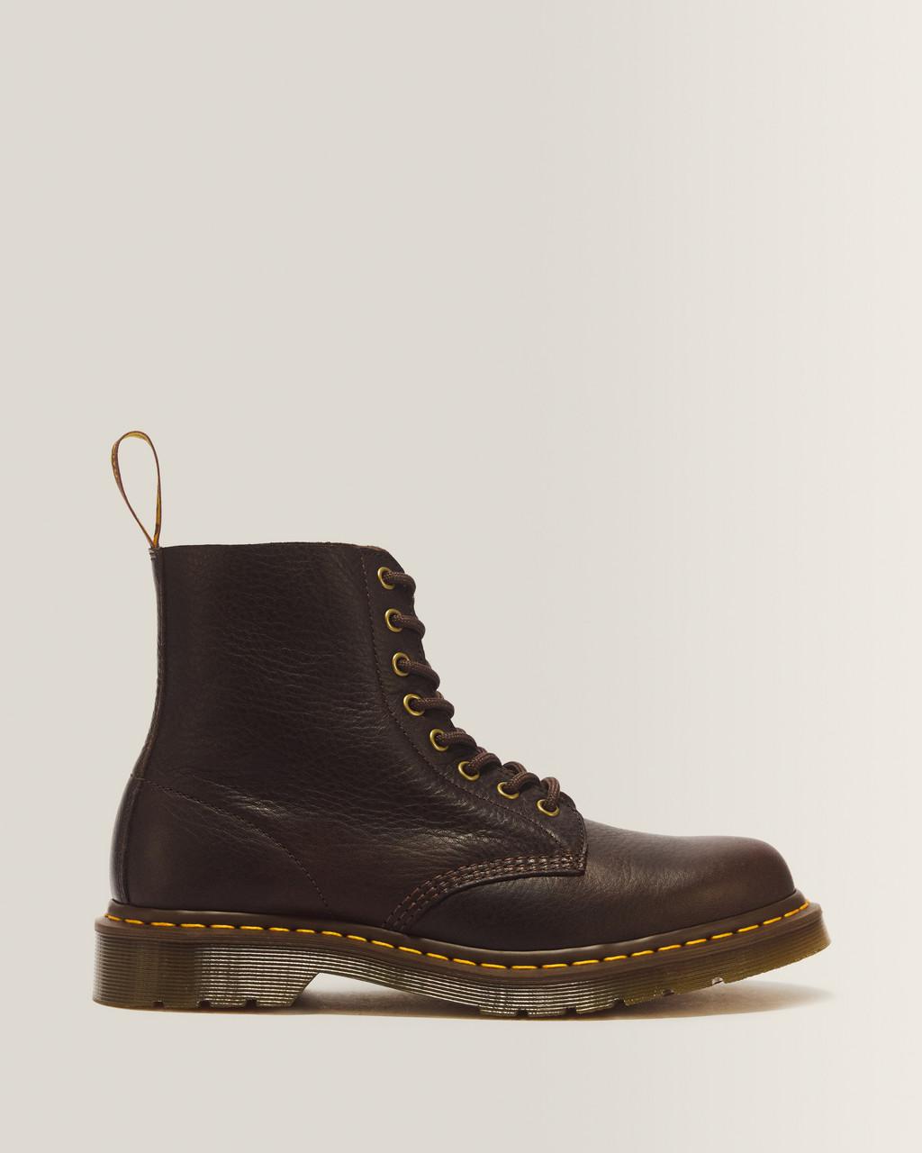 1460 Pascal Ambassador Soft Leather Boots - DARK BROWN — Ambassador