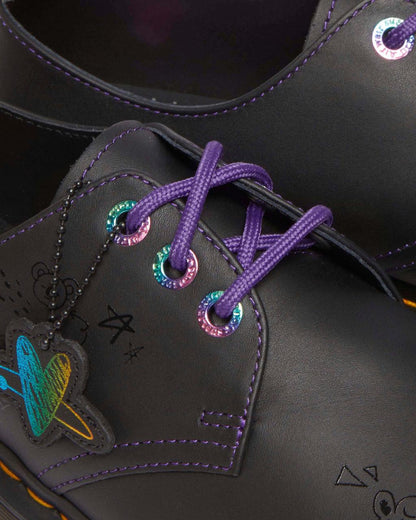 1461 BT21 Leather Oxford Shoes - Black — Nappa Leather - image 3