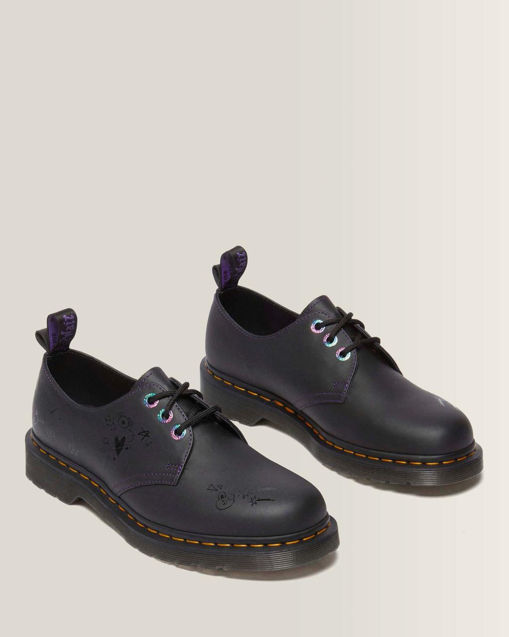 1461 BT21 Leather Oxford Shoes - Black — Nappa Leather - image 5