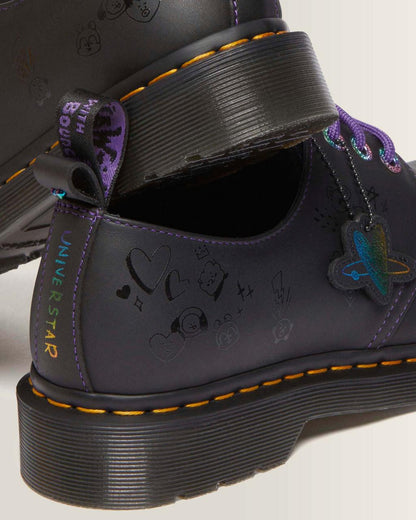 1461 BT21 Leather Oxford Shoes - Black — Nappa Leather - image 8