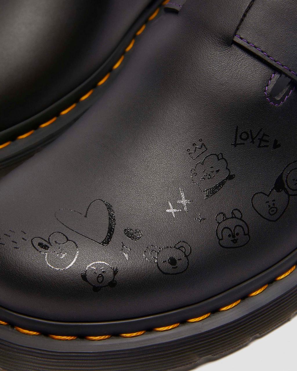 Jorge II BT21 Leather Slingback Mules - Black — Nappa Leather - image 7