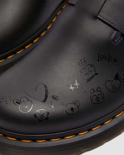 Jorge II BT21 Leather Slingback Mules - Black — Nappa Leather - image 7
