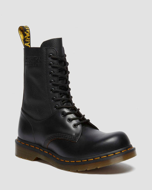 1490 / 1461 MM6 Leather Lace Up Boots - Black — VINTAGE SMOOTH+VIRGINIA