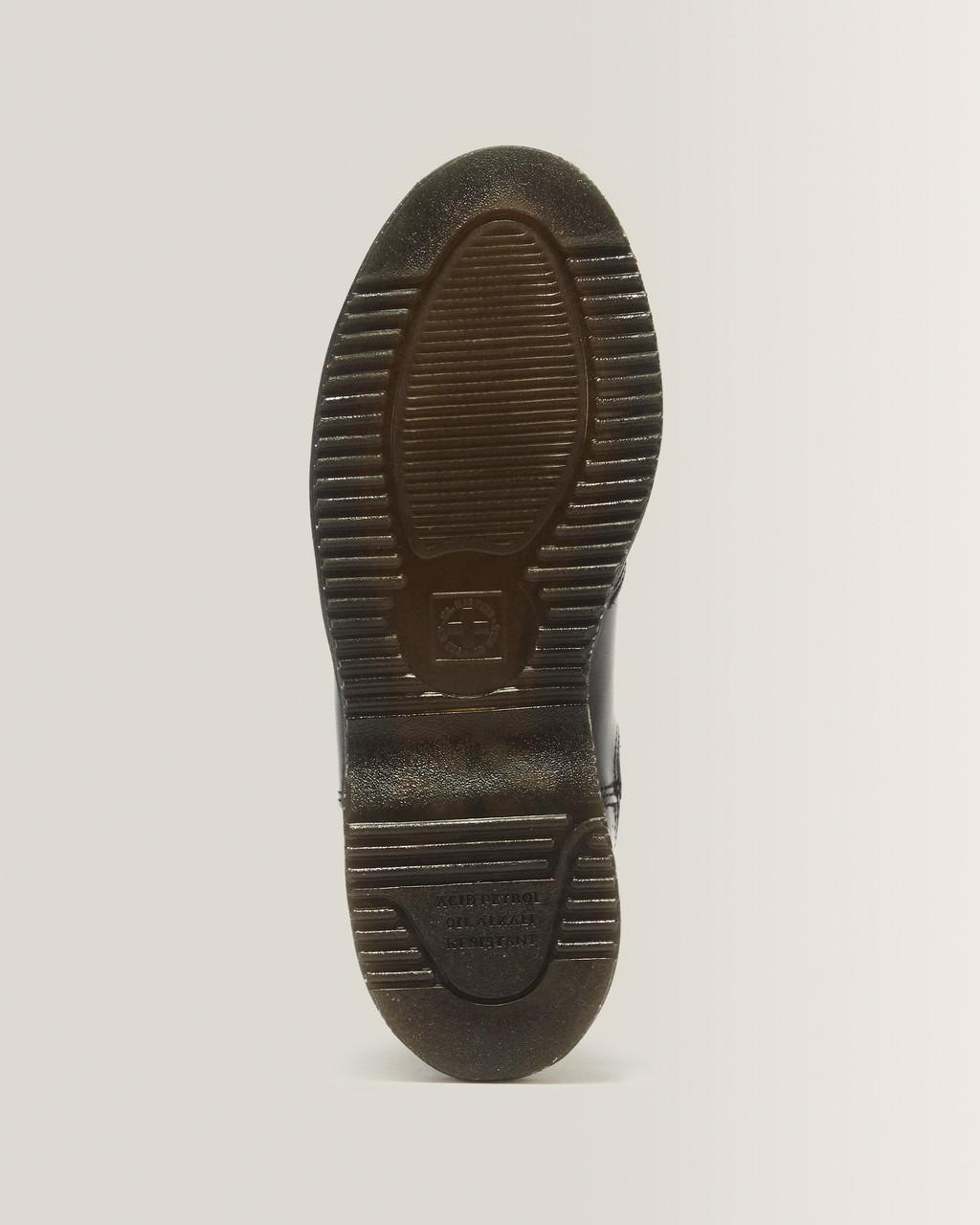 Flora Smooth Chelsea Boots - Black — Polished Smooth - image 7