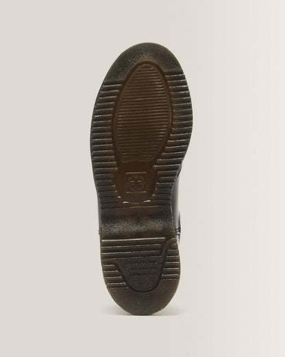 Flora Smooth Chelsea Boots - Black — Polished Smooth - image 7