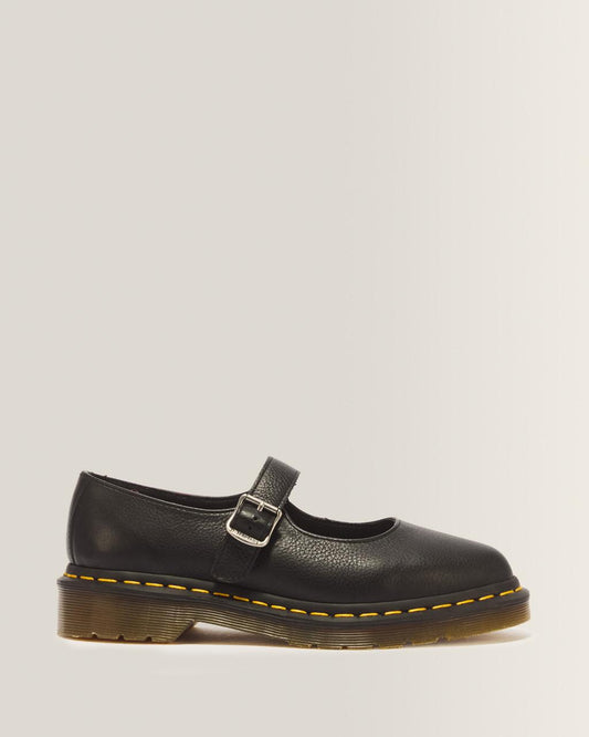 Elphie Virginia leather Mary Jane shoes - Black — Virginia