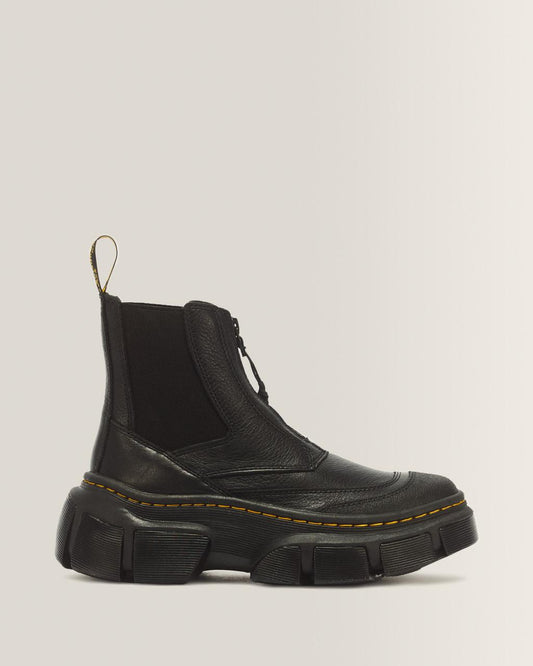 DMXL Zip Chelsea leather boots - Black — Lunar