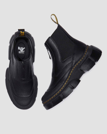 DMXL Zip Chelsea leather boots - Black — Lunar - image 9