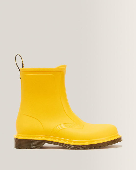 1460 Rain Pull On Waterproof Boots - DMS YELLOW — PVC