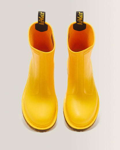 1460 Rain Pull On Waterproof Boots - DMS YELLOW — PVC - image 4