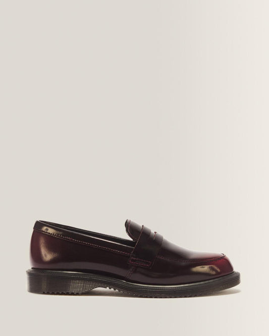 Temara Arcadia Leather Loafers - Cherry Red Arcadia — Arcadia