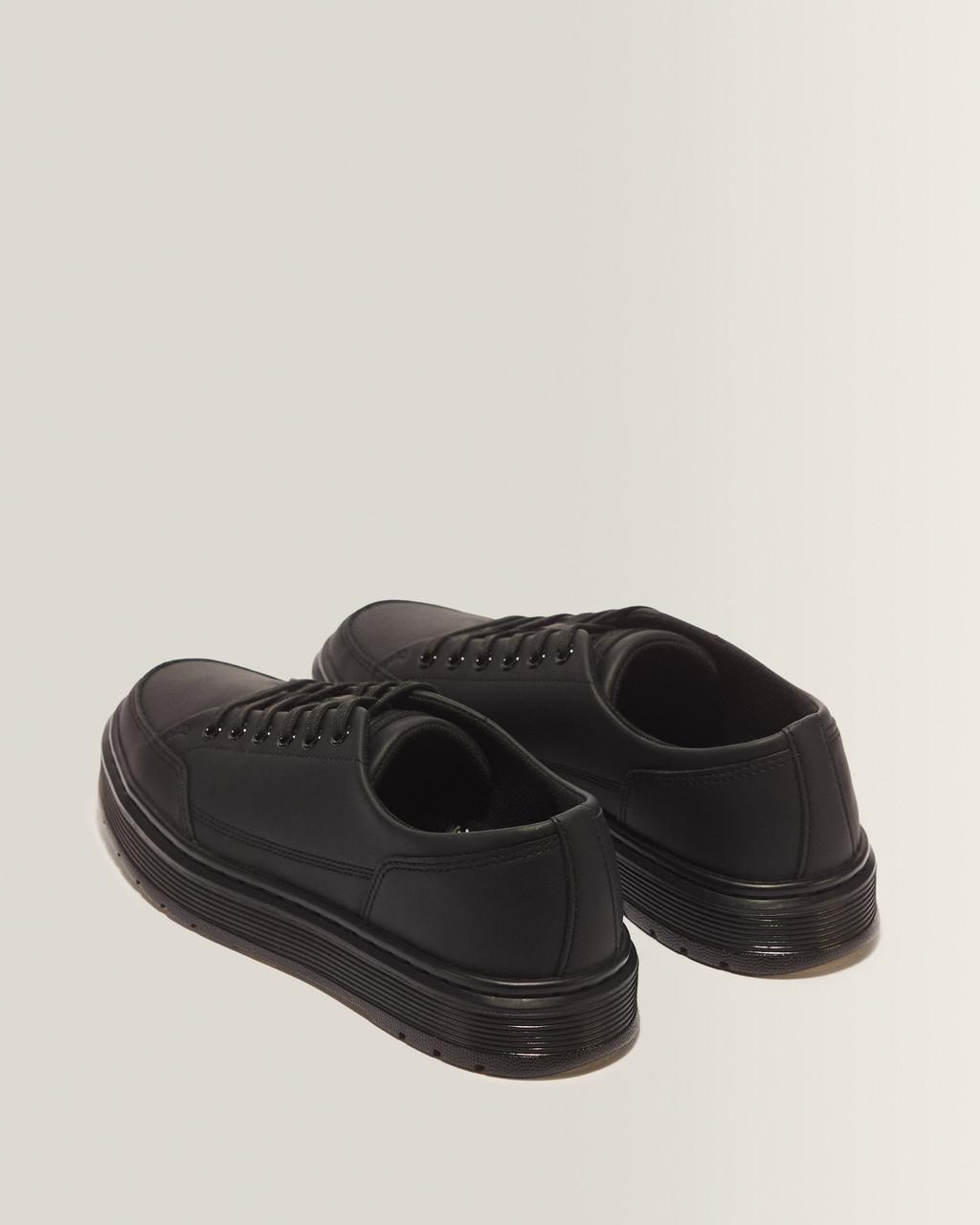 BROOKLINE 6-EYE NAPPA LEATHER SHOES - Black — Classic Nappa - image 6
