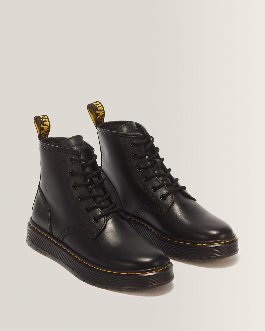 Brookline Chukka Leather Casual Boots - Black — Lusso - image 5