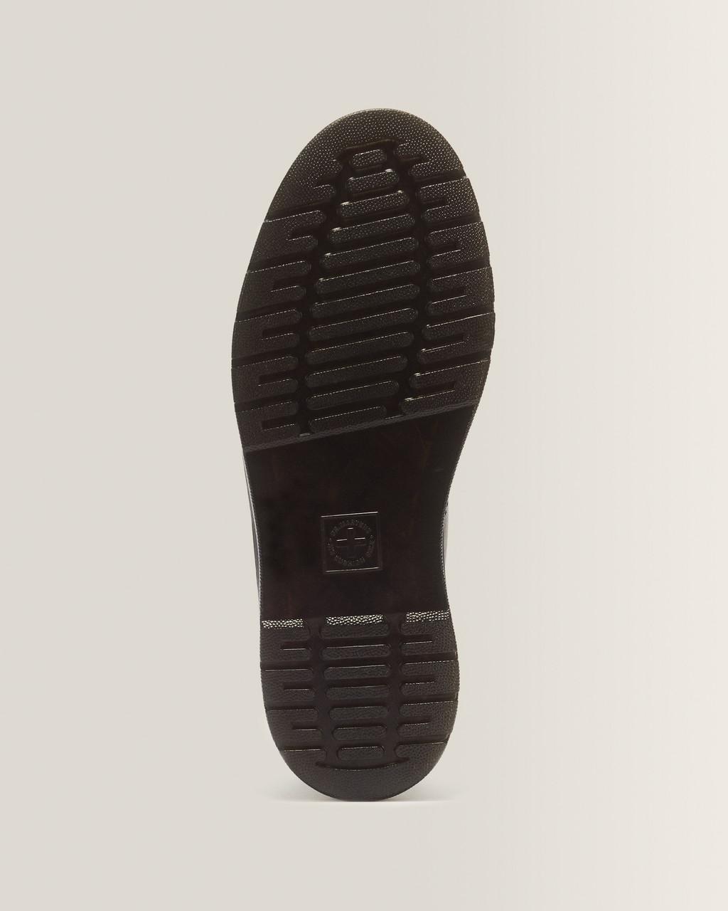 Brookline Chukka Leather Casual Boots - Black — Lusso - image 7