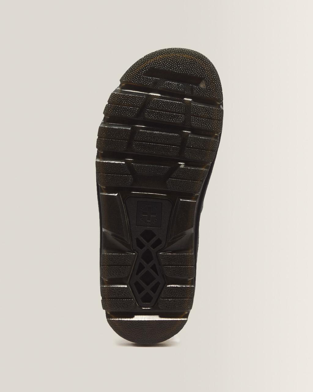 Zebzag Quilted Canvas Platform Mules - Black — Econyl Woven WR+Grizzly - image 7