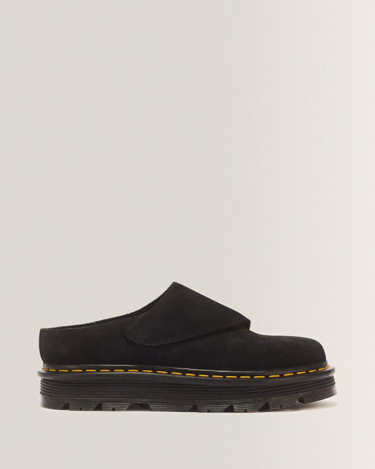 Zebzag Anywair Suede Mules - Black — Bronx Suede