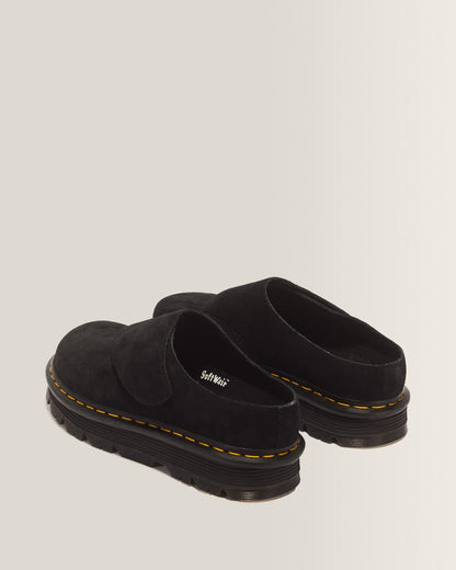 Zebzag Anywair Suede Mules - Black — Bronx Suede - image 6