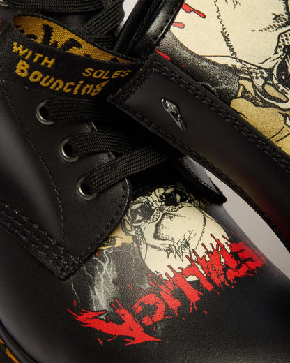 1460 Metallica Skull Lightning - White & Multi — Backhand+Metallica Skull Lightning Print - image 8