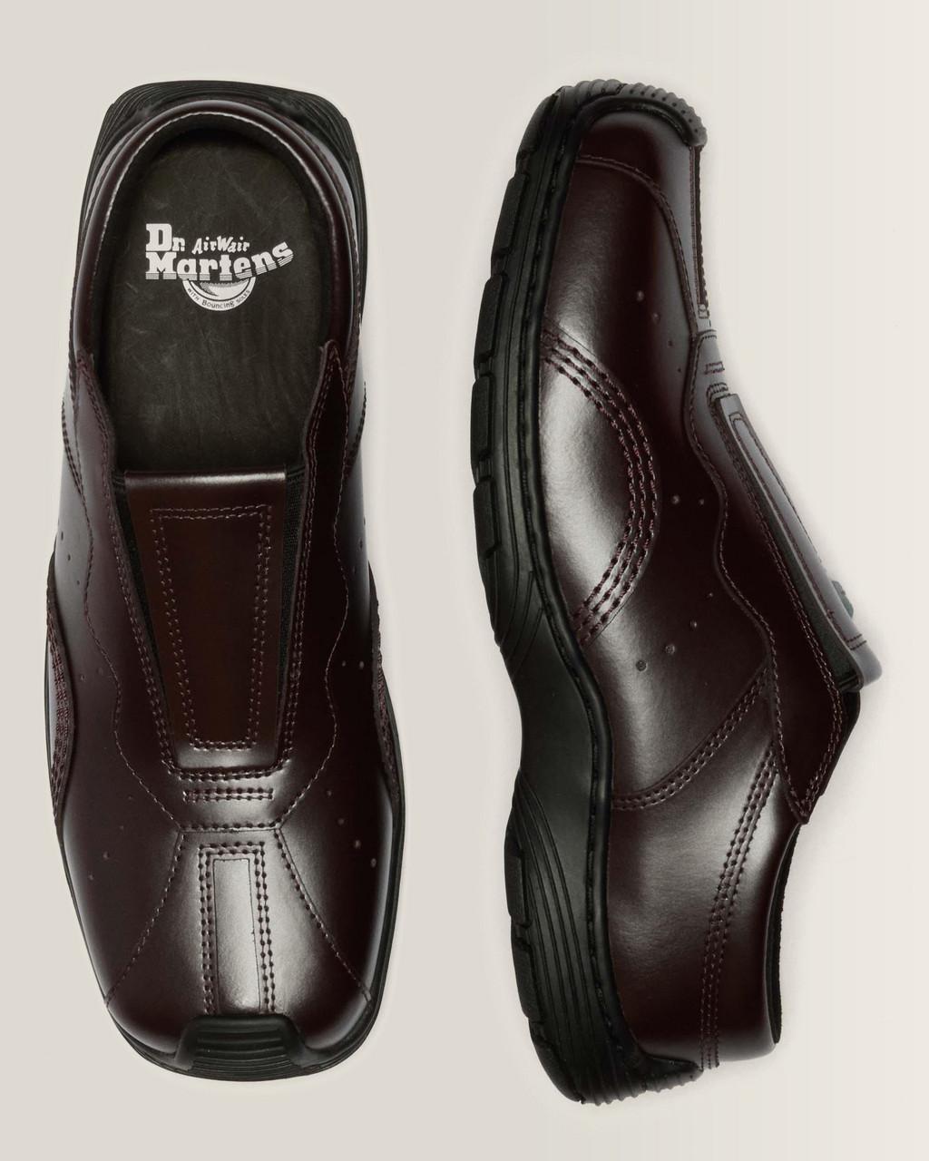 Aurix Satin Finish Leather Mules - OXBLOOD — Satin Finish Leather - image 4