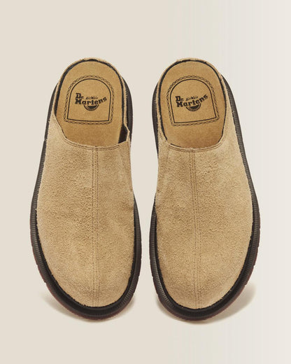 San Hairy Suede Mules - Savannah Tan — Hairy Suede - image 4