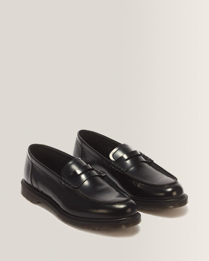 Mayfare Smooth Leather Loafers - Black — Polished Smooth - image 5