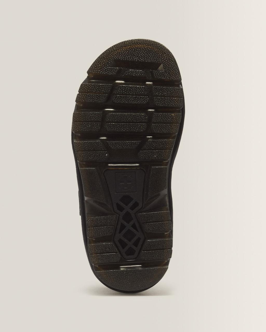 Zebzag Suede Platform Sandals - Black — E.H.Suede - image 7