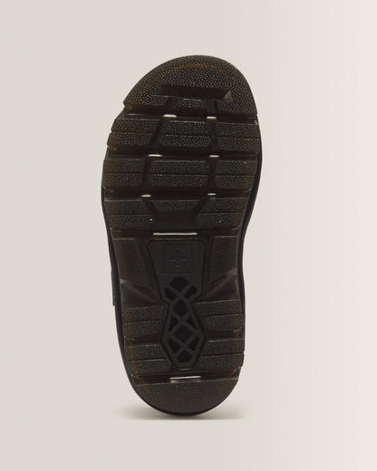Zebzag Suede Platform Sandals - Black — E.H.Suede - image 7