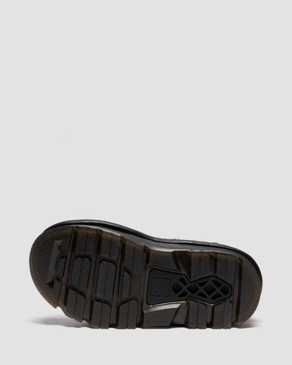 Zebzag Suede Platform Sandals - Black — E.H.Suede - image 9