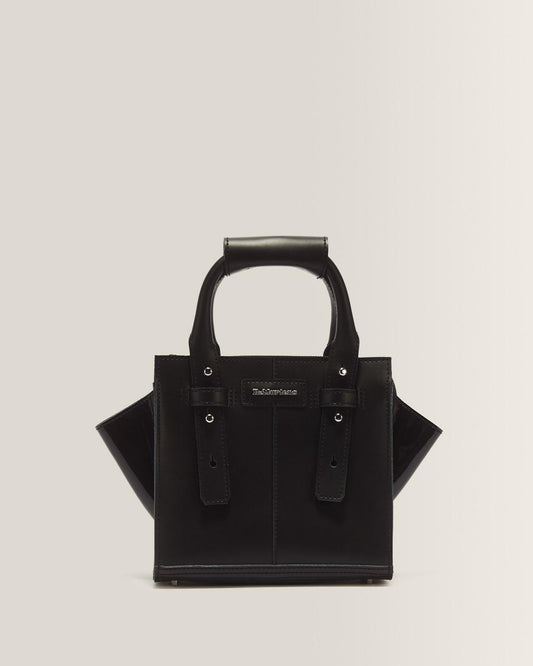 Small Leather Tote Bag - Black — Kiev