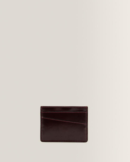Cardholder II SLG Cherry Red Oxford Rub Off - Red — Oxford Rub Off
